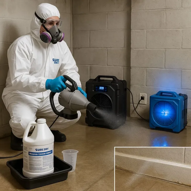 Sanitization and Odor Removal process in Colony Park, PA