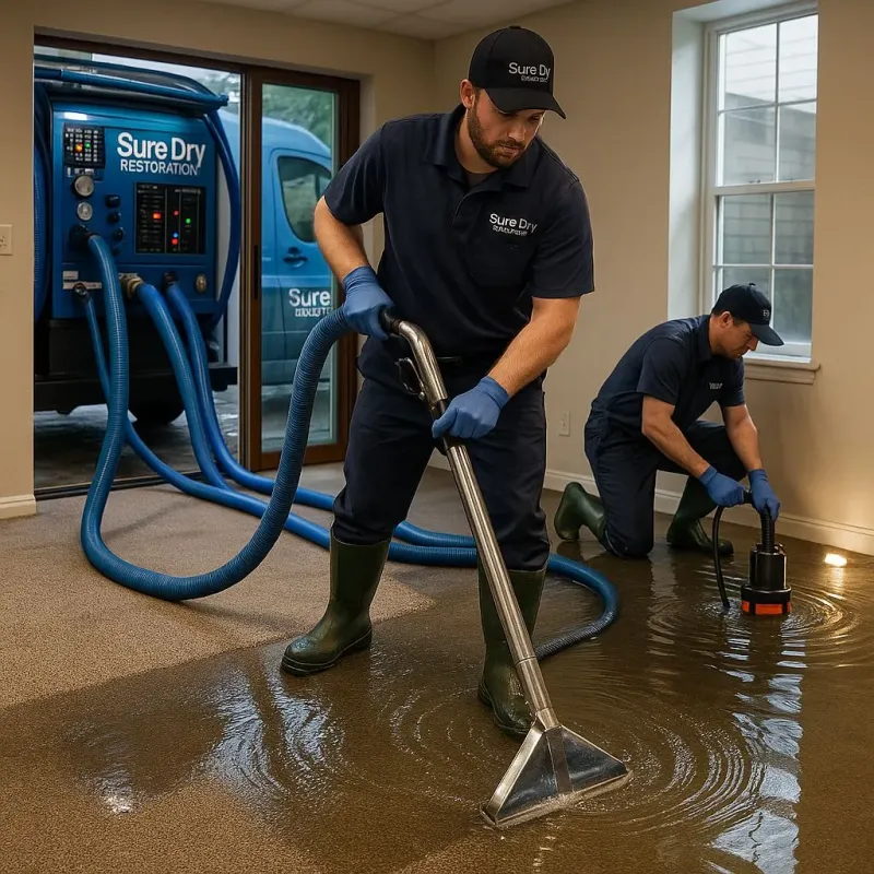 Water Extraction and Removal process in Colony Park, PA